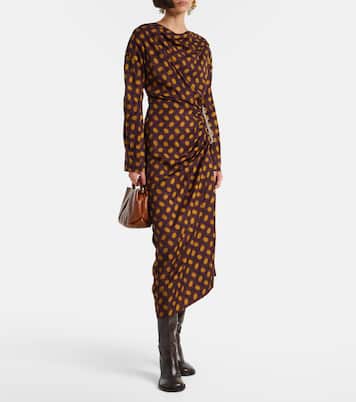 Didi embellished polka-dots midi dress | Dries Van Noten