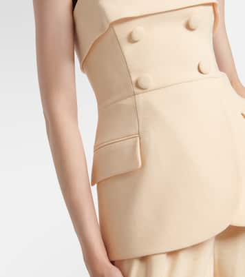 Rowan strapless top | Rebecca Vallance