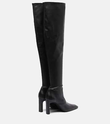 Leather over-the-knee boots | Toteme