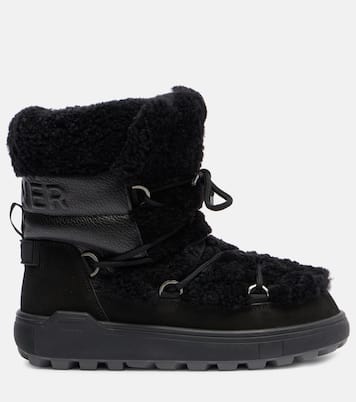 Bottines après-ski Chamonix en daim et shearling | Bogner