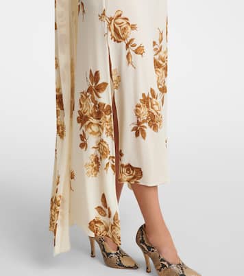 Abito midi con stampa floreale | Magda Butrym