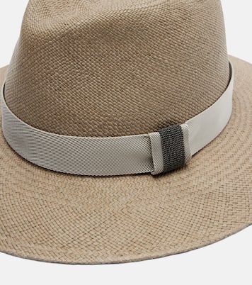 Sombrero fedora de paja | Brunello Cucinelli