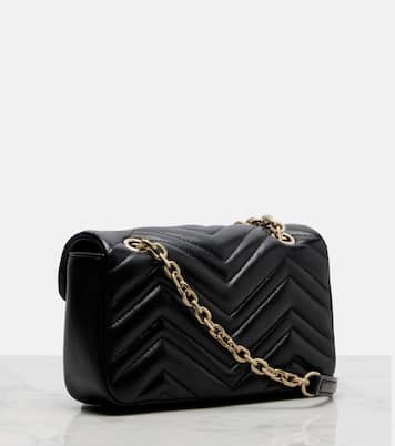 GG Marmont Small leather shoulder bag | Gucci