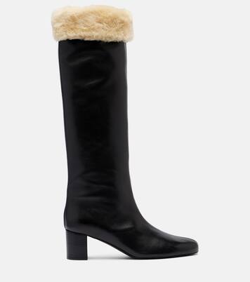 Downtown leather knee-high boots | Toteme