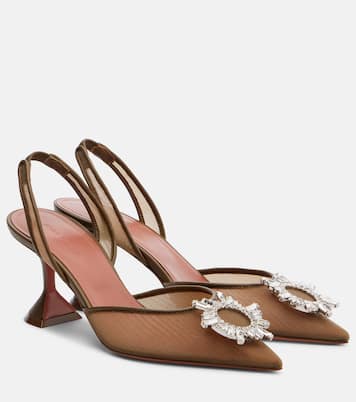 Escarpins slingback Begum à ornements | Amina Muaddi