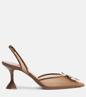 Escarpins slingback Begum à ornements | Amina Muaddi