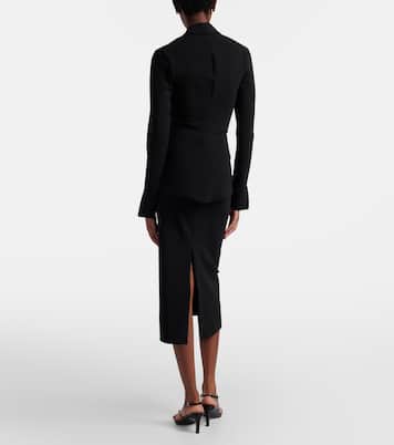 Mid-rise pencil skirt | Jil Sander