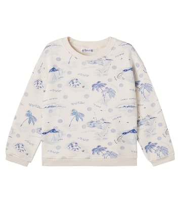 Tonino printed cotton sweatshirt | Bonpoint