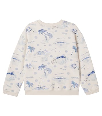 Tonino printed cotton sweatshirt | Bonpoint