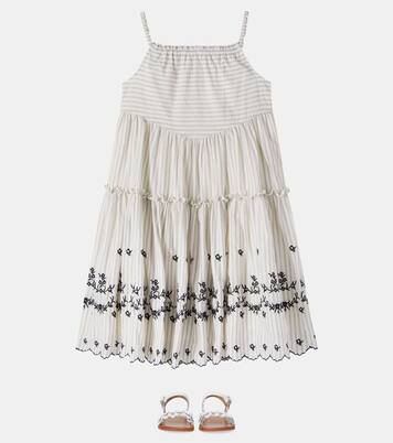 Abito Giulia in cotone a righe | C'era Una Volta