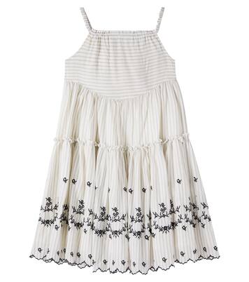 Abito Giulia in cotone a righe | C'era Una Volta