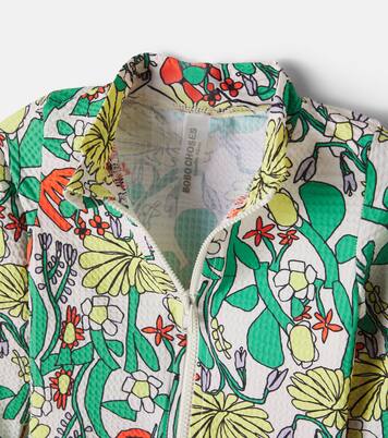 Baby Color Herbalist ruffled swimsuit | Bobo Choses