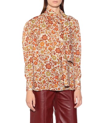 Floral crêpe blouse | Dodo Bar Or