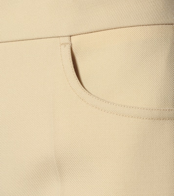 Pantaloni a vita alta in lana | Jil Sander