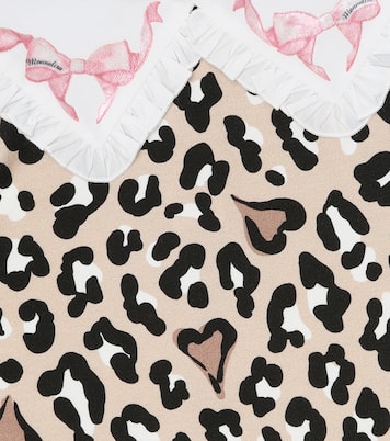 Bedrucktes Kleid aus Jersey | Monnalisa
