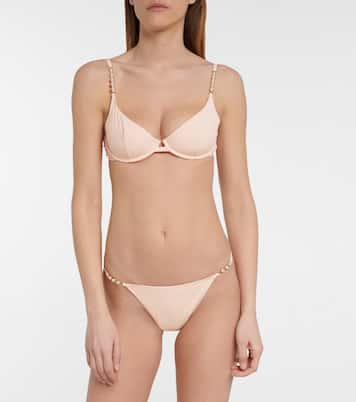 Top bikini con perle bijoux | Stella McCartney