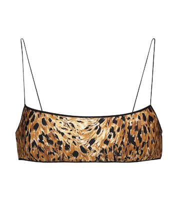 Top bikini The C con stampa | Tropic of C