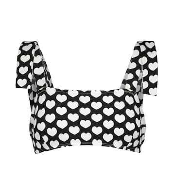 Top bikini Audrey con stampa | Alexandra Miro