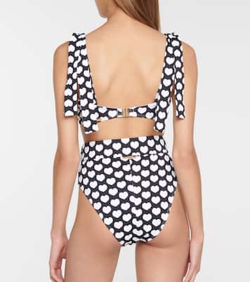 Top bikini Audrey con stampa | Alexandra Miro