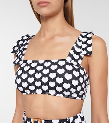 Top bikini Audrey con stampa | Alexandra Miro