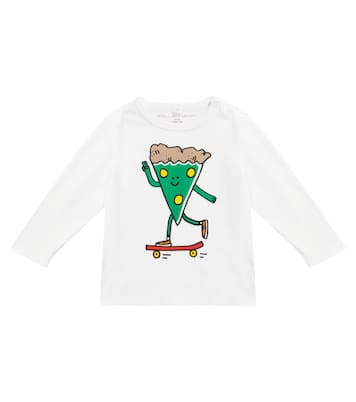 Baby - Top Pizza Skater in cotone con stampa | Stella McCartney Kids