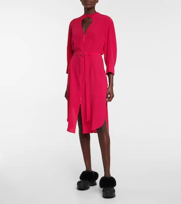 Silk midi dress | Stella McCartney