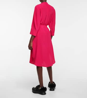 Silk midi dress | Stella McCartney