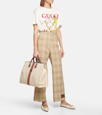 Shopper Large in lino | Gucci