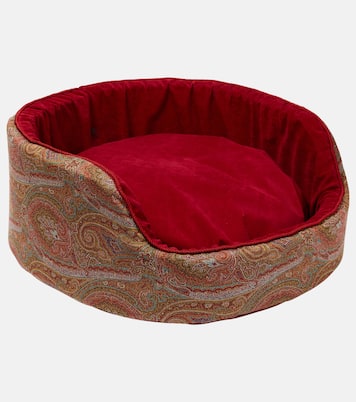 Fausse jacquard dog bed | Etro