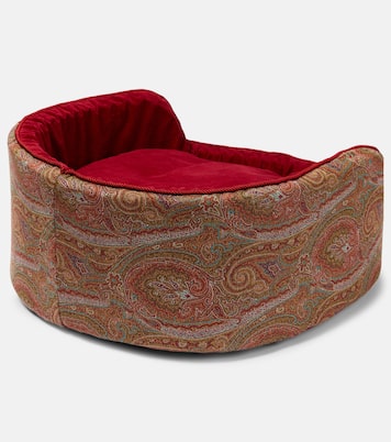 Fausse jacquard dog bed | Etro