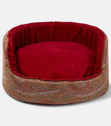 Fausse jacquard dog bed | Etro