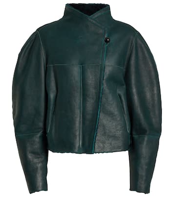 Chaqueta Acacina de piel y borrego | Isabel Marant