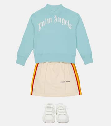 Logo棉质高领毛衣 | Palm Angels Kids