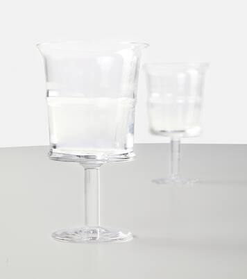 Jour set of 2 red wine glasses | Nude