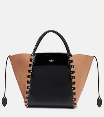 Borsa Hinge Medium in suede e pelle | Alaïa
