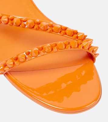 Sandali Mafaldina Spikes in vernice | Christian Louboutin