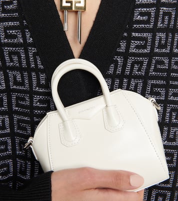 Antigona Micro leather tote bag | Givenchy