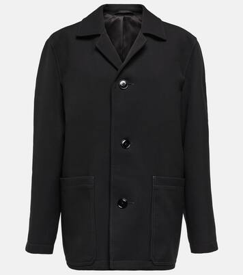 tailored cotton-blend jacket | Lemaire
