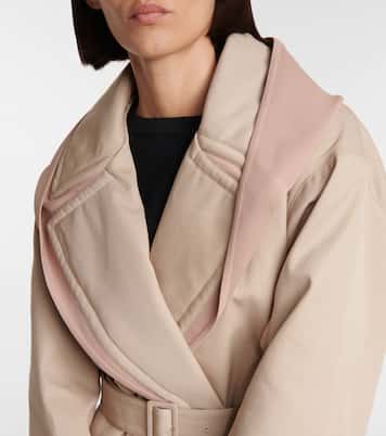 Hooded trench coat | Alaïa