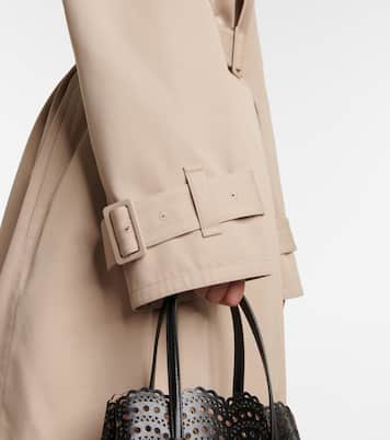 Hooded trench coat | Alaïa