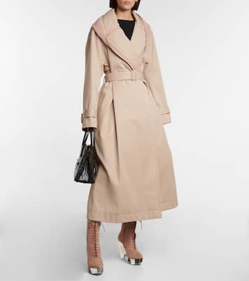 Hooded trench coat | Alaïa