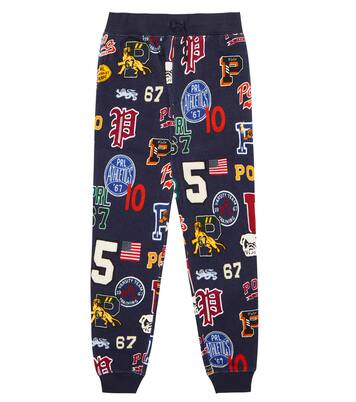 Embroidered sweatpants | Polo Ralph Lauren Kids
