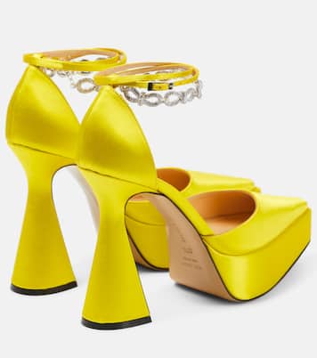 Verzierte Plateau-Pumps Bow Chain | Mach & Mach