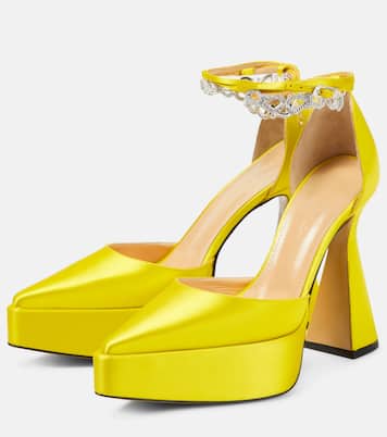 Verzierte Plateau-Pumps Bow Chain | Mach & Mach