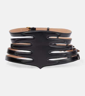 Cintura sottile multipla in pelle | Alaïa