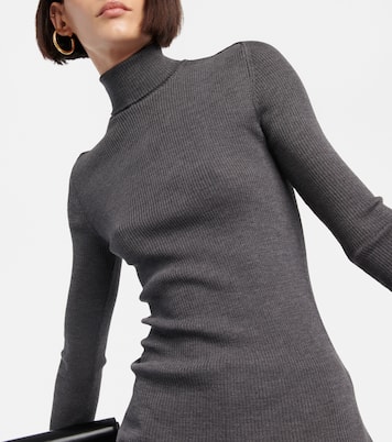 Turtleneck wool sweater | Wardrobe.NYC