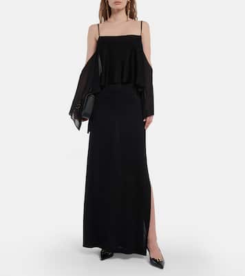 Pumps slingback TF in pelle stampata | Tom Ford