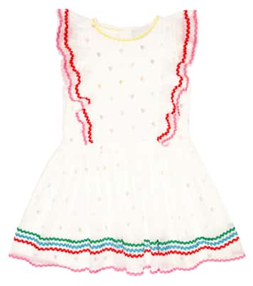Vestido en jersey de algodón | Stella McCartney Kids