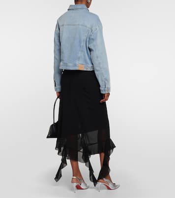 Chaqueta Maya en denim cropped | AG Jeans