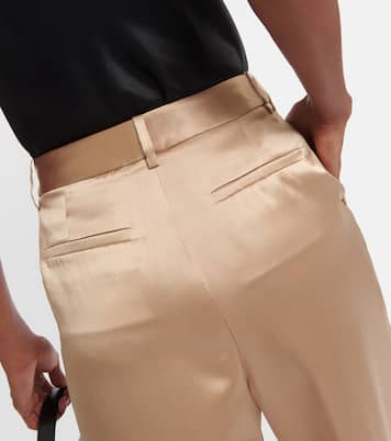 Flavie charmeuse wide-leg pants | Nili Lotan